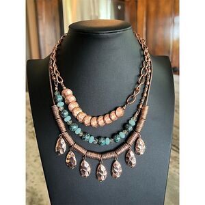Premier Designs Prestley Layered Multicolor Convertible Necklace